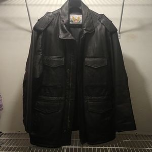 cooper m65 leather field jacket